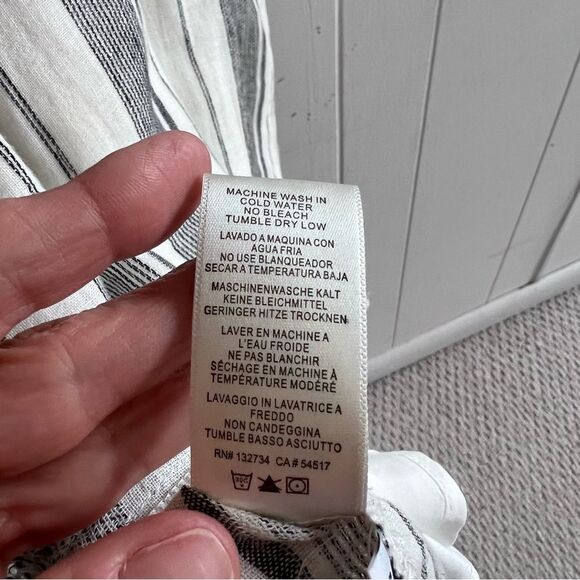 Anthropologie Cloth & Stone Halter Linen Mini Dress - Picture 8 of 12